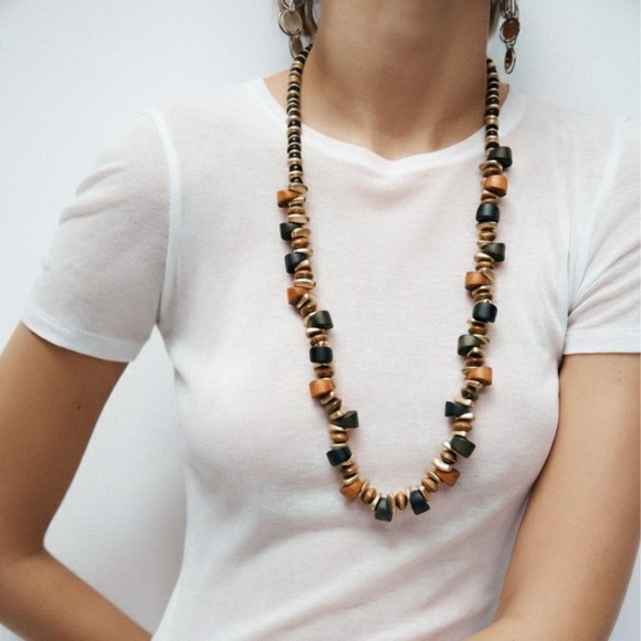 Zara Jewelry - Zara Wooden Necklace